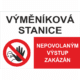 Výměníková stanice - Nepovolaným ..