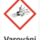 Značení nebezpečných látek a obalů - Symboly GHS s varováním: Výbušné