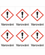 GHS 07 Dráždivé - Varování - Obrázek 2