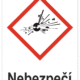 Značení nebezpečných látek a obalů - Symboly GHS Nebezpečí: Výbušné