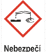 Značení nebezpečných látek a obalů - Symboly GHS Nebezpečí: Korozivní