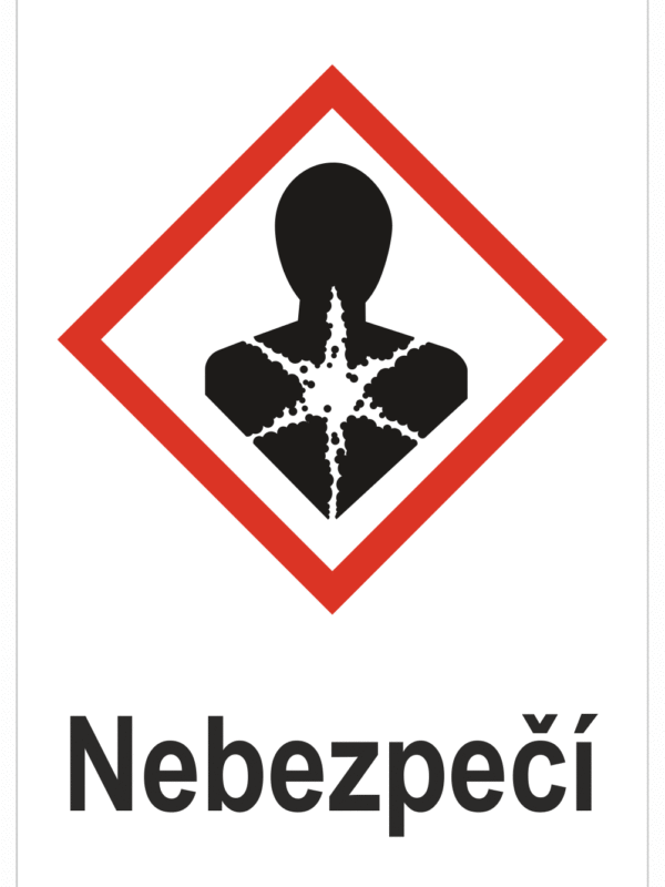 Značení nebezpečných látek a obalů - Symboly GHS Nebezpečí: Nebezpečné pro zdraví