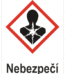 Značení nebezpečných látek a obalů - Symboly GHS Nebezpečí: Nebezpečné pro zdraví