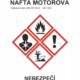 GHS štítek - Motorová nafta symboly