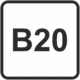 označení paliv B20 -nafta 20% biosložky