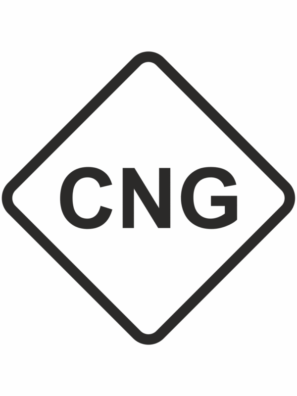 Označení paliv CNG - zemní plyn