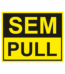 Značení budov - Značení dveří: "Sem / Pull"