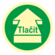Tlačit - kruh fotoluminiscenční