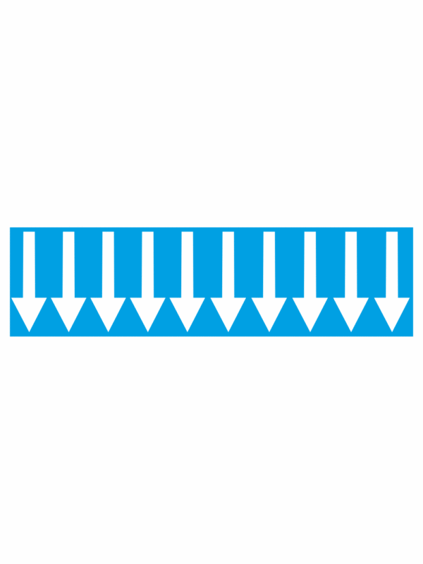 Pás se šipkou - vzduch