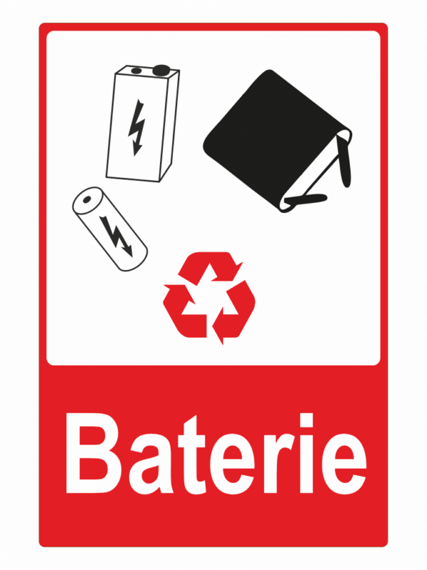 Baterie - separovaný odpad