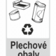 Plechové obaly - separovaný odpad