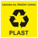 Plast - Nádoba na tříděný odpad