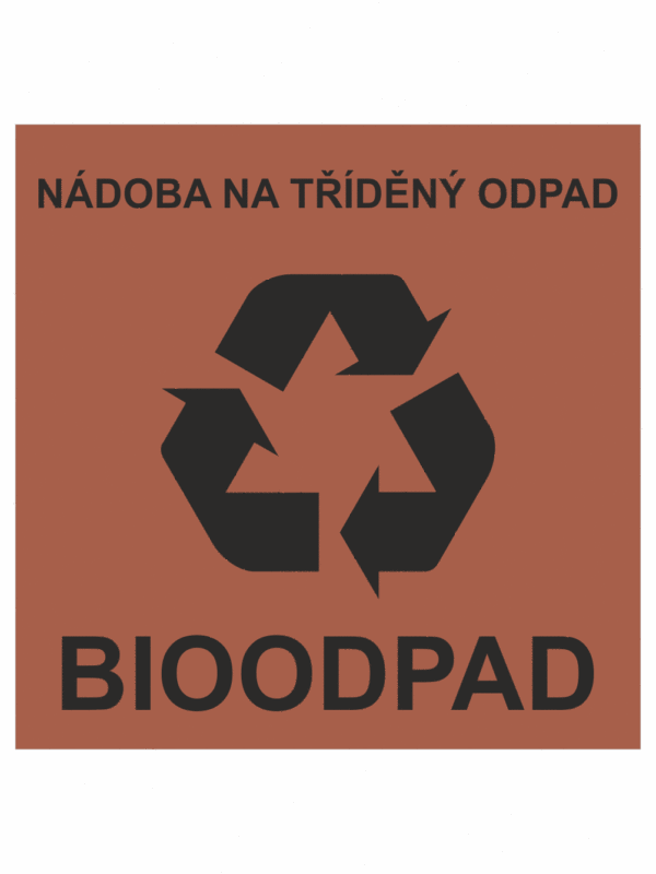 Nádoba na tříděný odpad - bioodpad