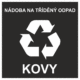 Nádoba na tříděný odpad - kovy