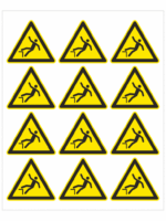 Nebezpečí pádu ISO 7010 - Obrázek 2