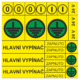 Značení elektro a ESD - Symboly a aršíky: Kombinovaný arch