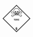 Značení nebezpečných látek a obalů - Symboly ADR: Toxic (ADR Třída 6.1)