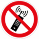 Podlahová značka PVC – Nepoužívej mobilní telefon