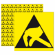 Značení ESD - Elektrostatika: Základní symbol 15x15 mm