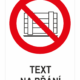 Neblokovat -Neskladovat - Váš text