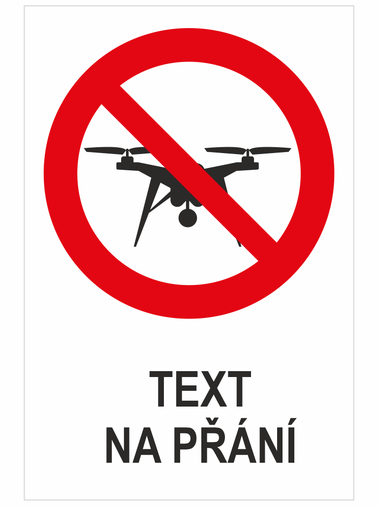 kategorie zákaz dronů váš text Zákaz dronů - Váš text - Obrázek 1