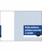 Kniha evidence pohybu materiálu a vozidel A4 96 LISTŮ