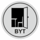 Značení budov, prostorů a vstupů - Označení místnosti (Piktogramy): Byt (Stříbrná, Kruh)