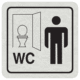 WC muži - klozet