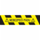 Podlahový nápis NEBEZPEČÍ PÁDU