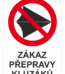 Značení budov - Označení zimních středisek a rezortů: "Zákaz přepravy kluzáků"