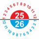 Kalibračný štítok 2025-26