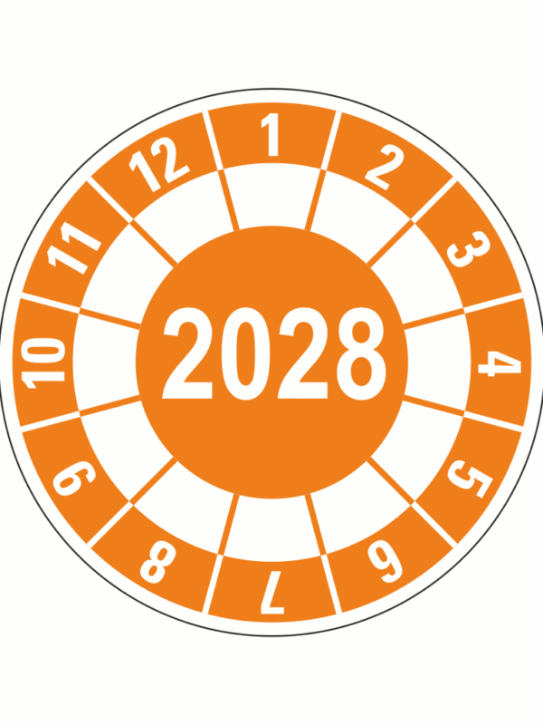 Kontrolný štítok 1  - 2028