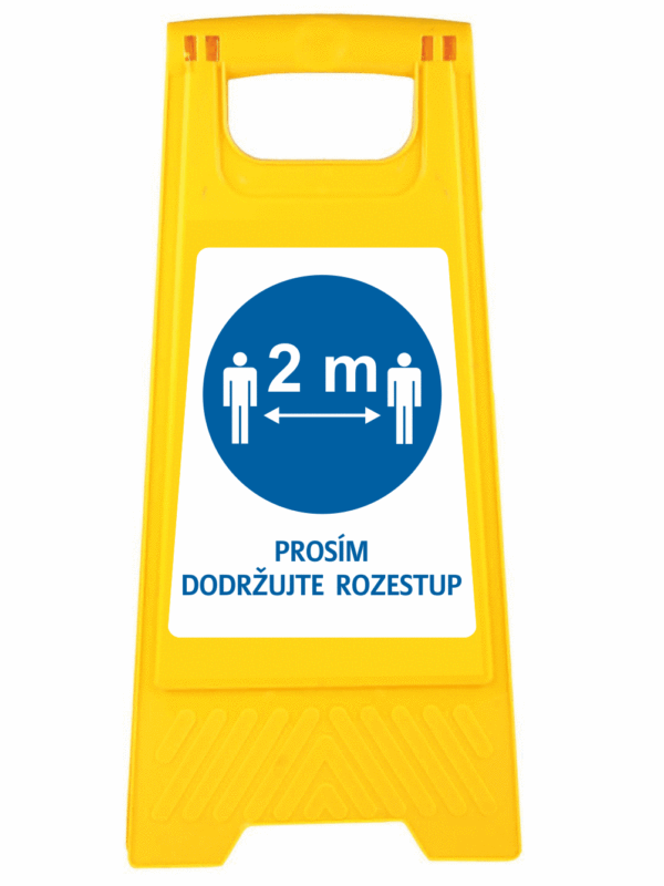 Tabule A - Prosím dodržujte rozestup
