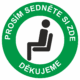 Sedněte si zde / Děkujeme
