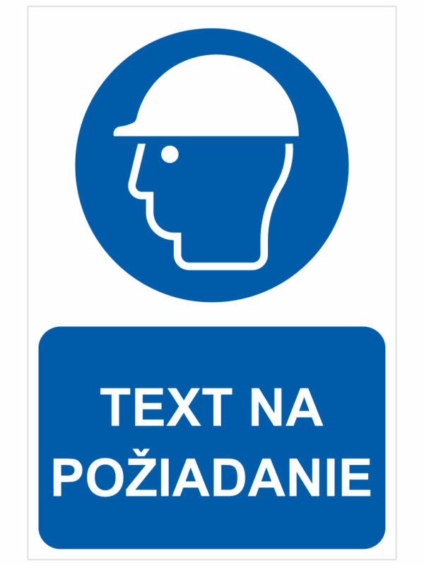 Text na  požiadanie ISO 7010