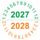 Kalibračný štítok 2027 – 2028