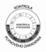 Kontrolné a kalibračné značení - Koliesko na 6 rokov: Kontrola plynového zariadenia / Kontrola vykonaná 2024-2029
