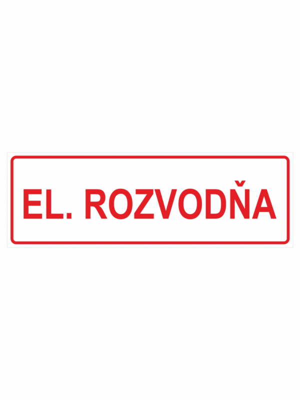 Elektro značenie - Energo texty: El. rozvodňa