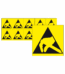 Elektro značenie - ESD značky: Základný symbol aršík