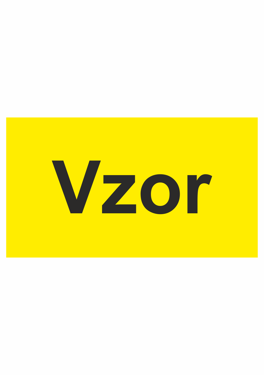 sk193001 Kontrolné a kalibračné značení - Štítok kvality a organizacie: Vzor (Text)