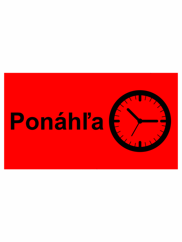 Kontrolné a kalibračné značení - Štítok kvality a organizacie: Ponáhľa + Symbol