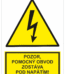 Elektro značenie - Elektro výstrahy: Pozor, pomocný obvod zostáva pod napätím!