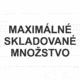 Označenie obalov nebezpečných látok - Tlakové nádoby a plyny: Maximlné skladované množstvo