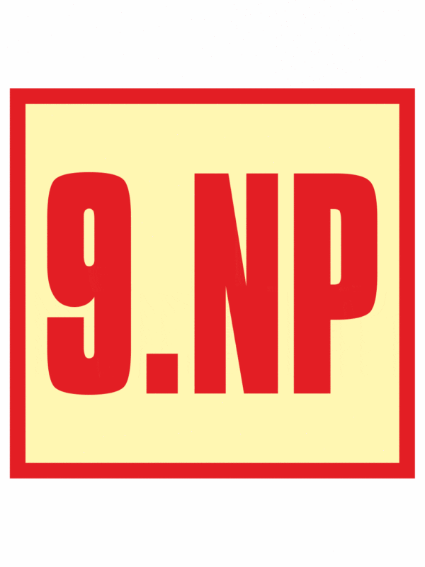 Značenie budov a priestorov - Označenie podlažia: 9.NP