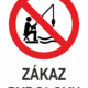 Značenie budov a priestorov - Vodné plochy: Zákaz rybolovu