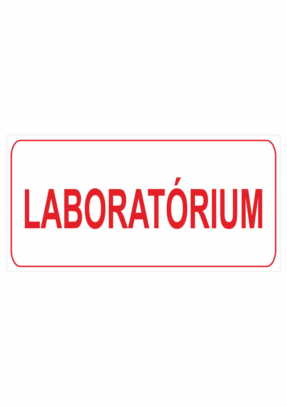 27d053 Značenie budov a pristor - Označenie miestností textom: Laboratórium