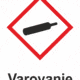Označenie obalov nebezpečných látok - Výstražné symboly GHS/CLP s textom Varovanie: Plyny pod tlakom
