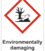 Označenie obalov nebezpečných látok - GHS symboly s textom: Environmentally damaging