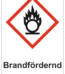 Označenie obalov nebezpečných látok - GHS symboly s textom: Brandfördernd