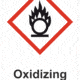 Označenie obalov nebezpečných látok - GHS symboly s textom: Oxidizing